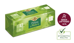 prima natura sfoglia senza lattosio e con etichetta pulita